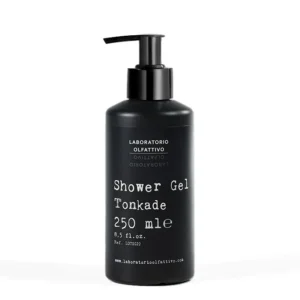 Shower Gel Tonkade Laboratorio Olfattivo: Neroli delicato, cardamomo speziato, e fava tonka, protagonista assoluta di questo intreccio aromatico