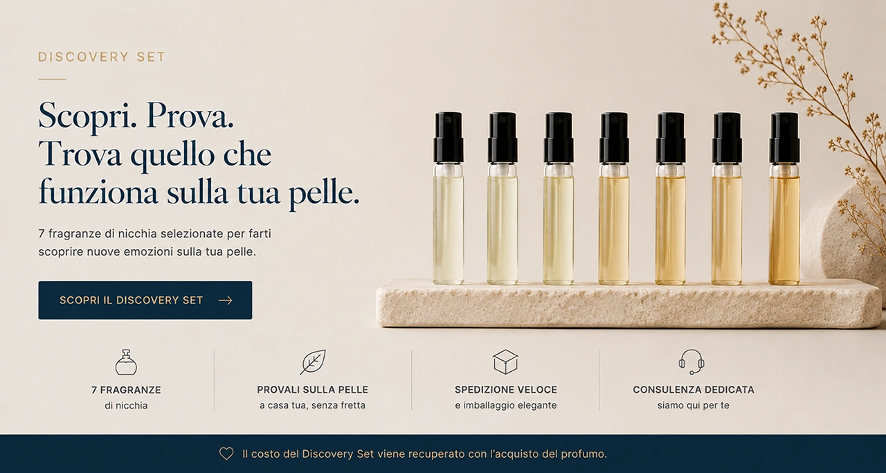 Discovery Set Absoluta - Prova le fragranze prima di acquistarle