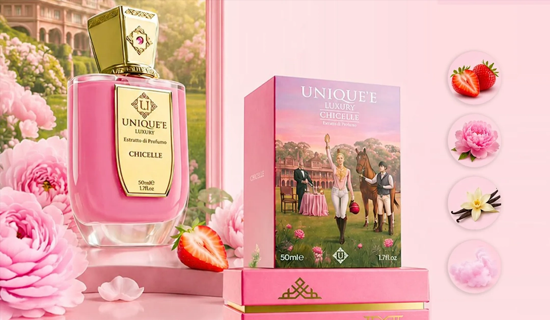 Chicelle Unique'e Luxury - Fragola, Peonia, Vaniglia, Muschio bianco
