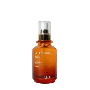 Re-Freshing and Go Elelu mist viso idratante e anti-inquinamento flacone in vetro 100ml